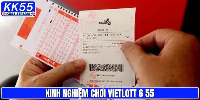 Bí kíp hay chơi xổ số Vietlott 6 55 dễ hiểu